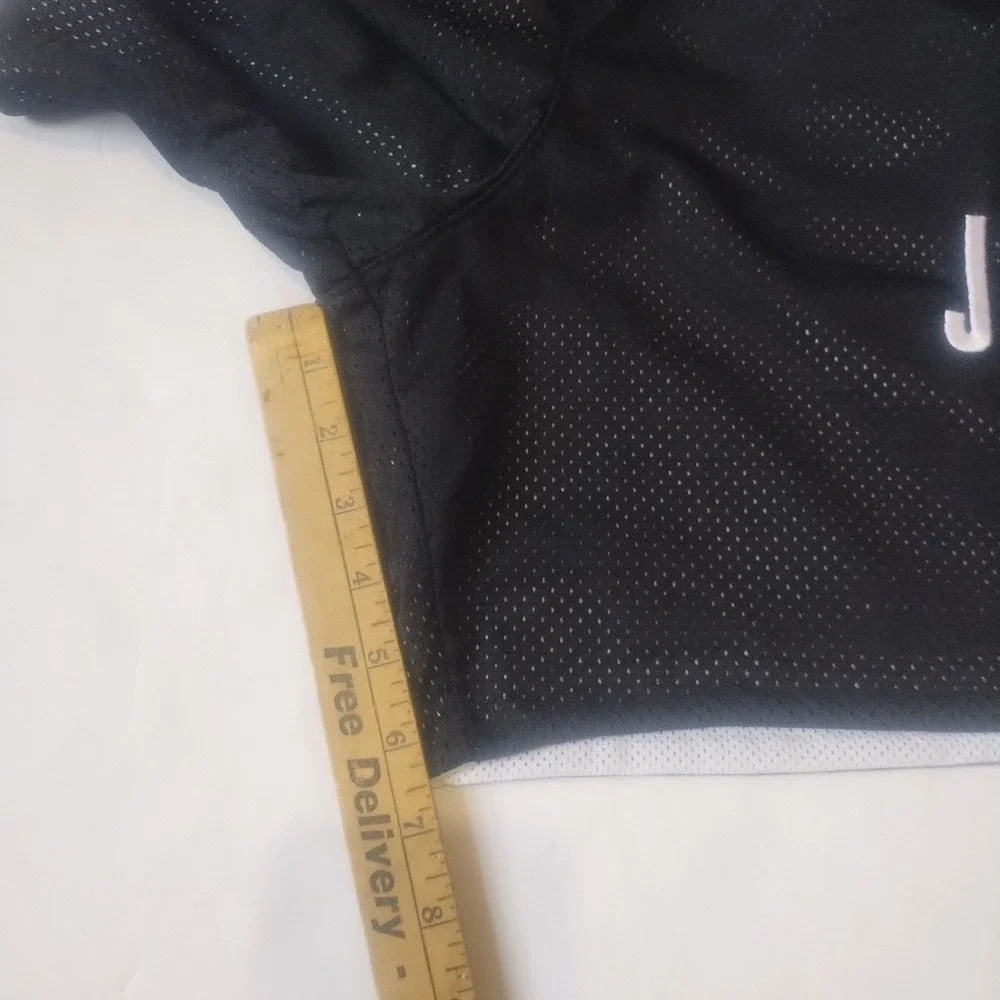 Jordan Mesh Basketball Shorts Mens Medium Black Athletic Gym Sportswear